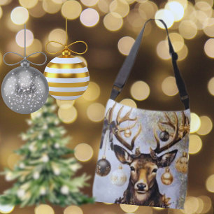 Navidades de invierno venado - bolsa de té