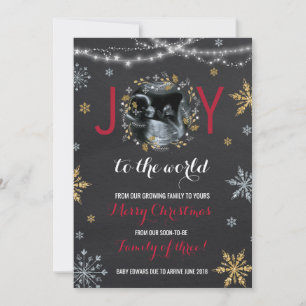 Navidades de Invitación de embarazo navidades Foto