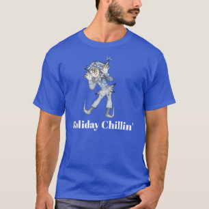 Navidades de Jack Frost escalando camiseta