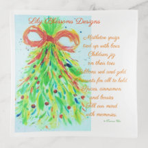 Navidades de Jewelry Tray Mistletoe