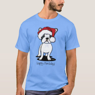 Navidades de KiniArt Camiseta Frenchie