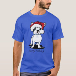 Navidades de KiniArt Camiseta Frenchie