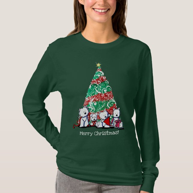 Navidades de KiniArt visten camiseta (Anverso)