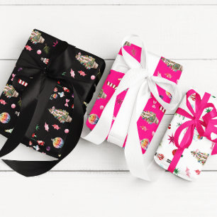 Navidades de Kitsch   Juego de hojas de papel de a