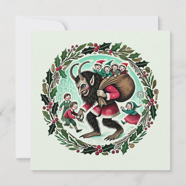 Navidades de Krampus (Anverso)