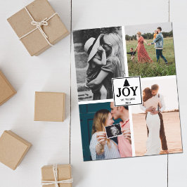 Navidades de la alegría Navidad en el Collage de f