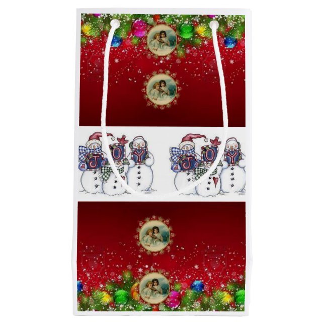 Navidades de la bolsa de regalo (Anverso)