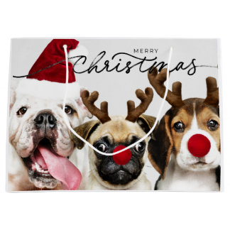 Navidades DE LA BOLSA DE REGALO CON ANTELEROS Y SA