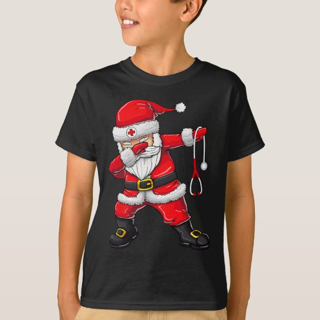 Navidades de la camiseta de Santa Claus desmienten (Anverso)