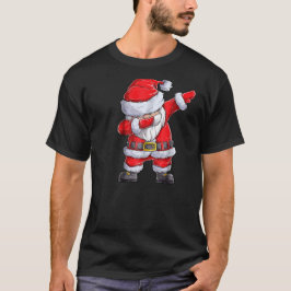 Navidades de la camiseta de Santa Claus Niños homb