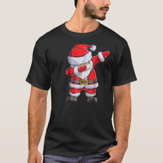 Navidades de la camiseta de Santa Claus Niños homb