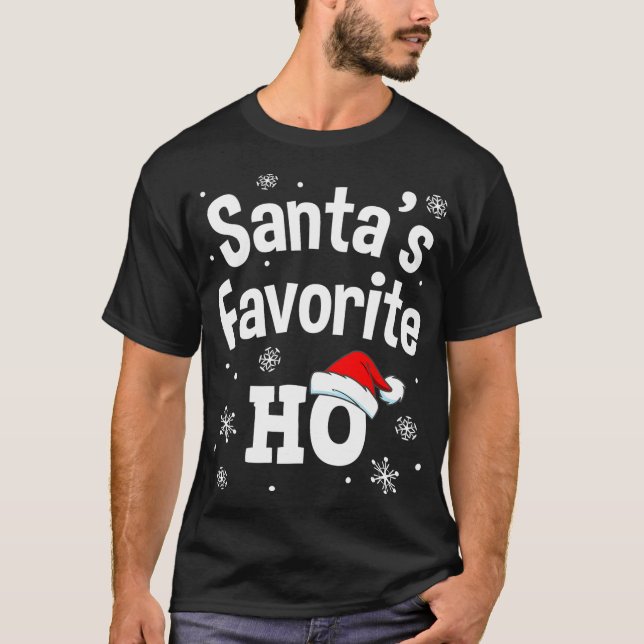 Navidades de la camiseta favorita de Santa Claus,  (Anverso)
