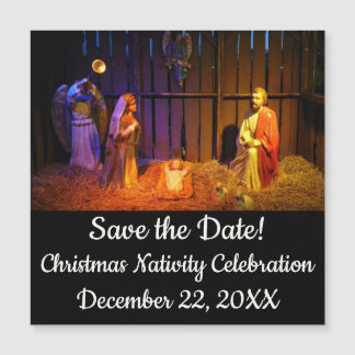 Navidades de la escena de la natividad se exhiben 