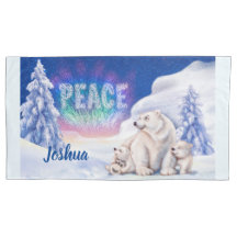 Navidades de la funda de almohada king infantil os