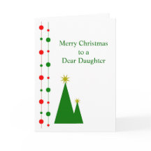 Navidades de la hija de árboles de Navidad