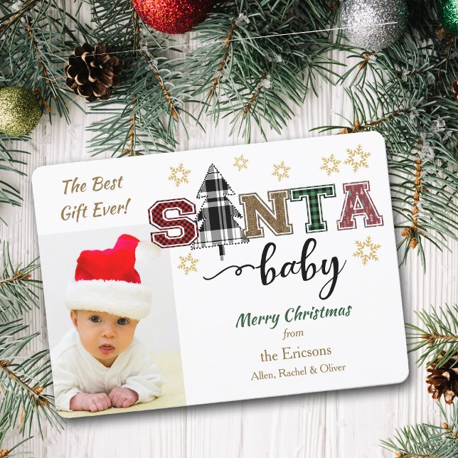 Navidades de la Invitación fotográfica Cute Santa  (Subido por el creador)