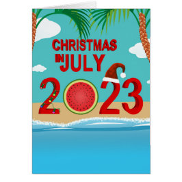 Navidades de la playa Watermelon en julio de 2023