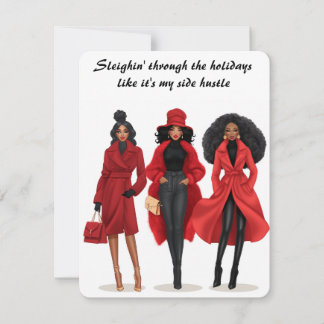Navidades de la tarjeta de regalo navideña Sassy
