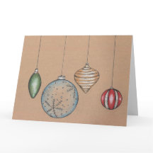 Navidades de la temporada de saludos tarjeta navid