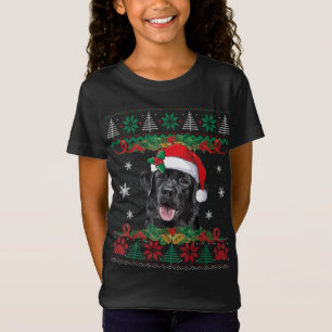 Navidades de Laboratorio Negra Santa Ugly Sweater 