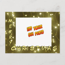 Navidades de las Luces Doradas AGREGAN TU postal F