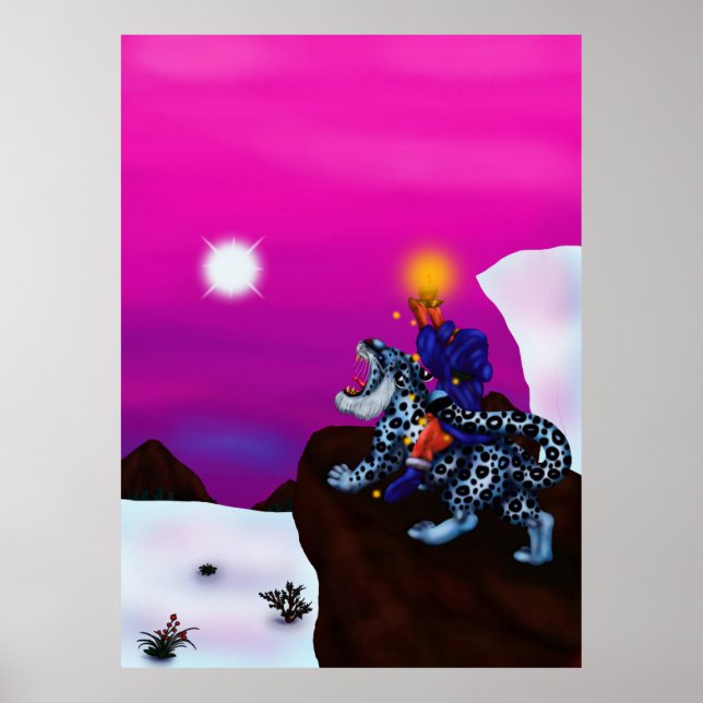 Navidades de Light of Hope fantasean pintando arte (Frente)