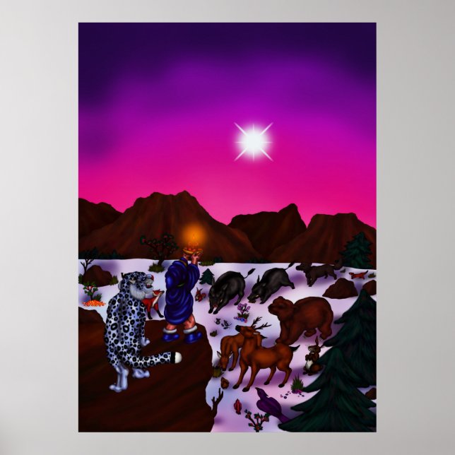 Navidades de Light of Hope pintando arte (Frente)