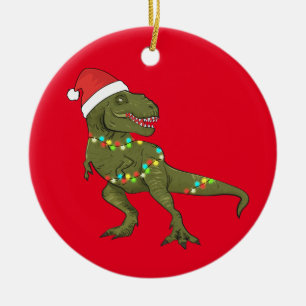 Navidades de los dinosaurios Santa T: Decoración n