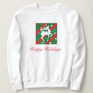 Navidades de manga larga sudadera