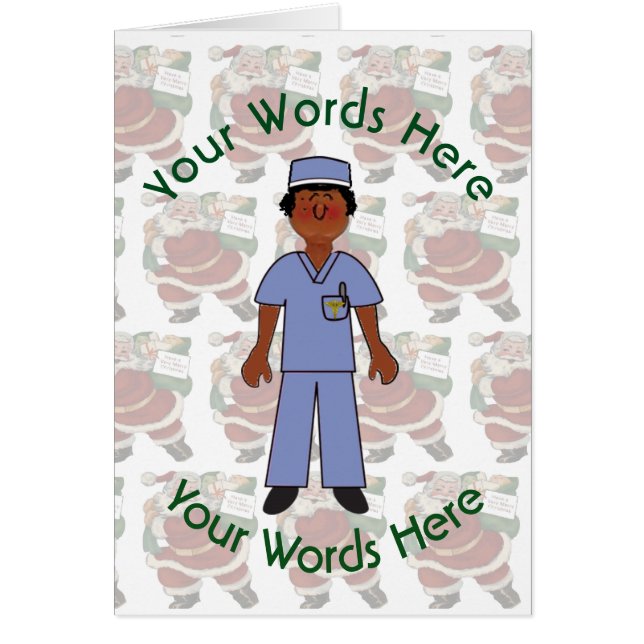 Navidades de Médica de juguete negro (Frente)