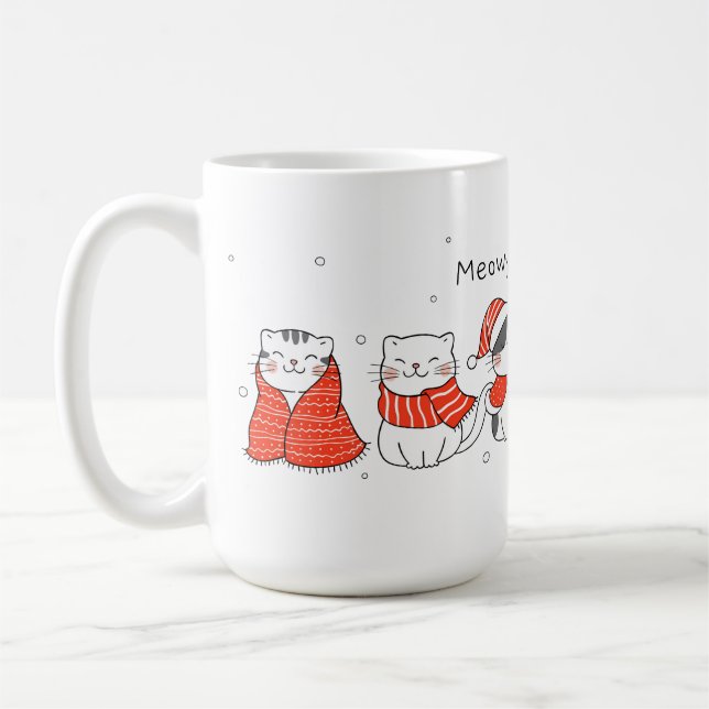 ¡Navidades de Meowmy! Jarra (Izquierda)