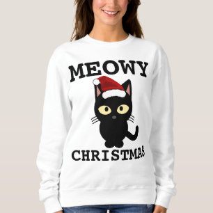 NAVIDADES de MEOWY CAT Camisetas divertidas y suda