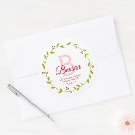 Navidades de monograma Wreath SVG Retorno Sellos d