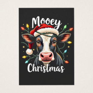 Navidades de Mooey divertidos amantes del ganado v