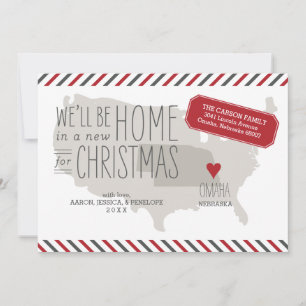 Navidades de Nebraska en vacaciones de Invitación 