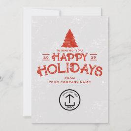 Navidades de negocios con clientes de tarjetas de 