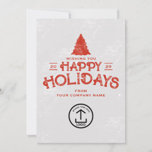Navidades de negocios con clientes de tarjetas de 