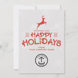 Navidades de negocios con clientes de tarjetas de 