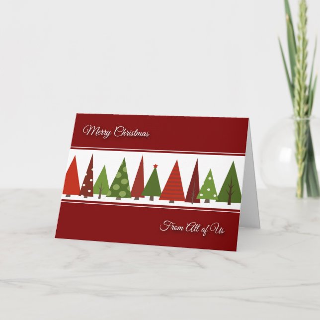 Navidades de negocios de la tarjeta de todo el mun (Anverso)