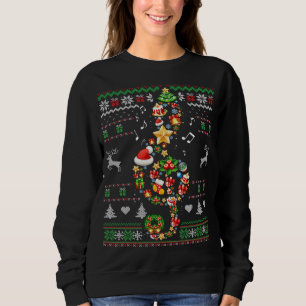 Navidades de notas musicales suéter suéter