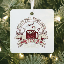 Navidades de ornamentos del North Pole Book Club