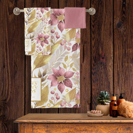 Navidades de oro rosado Patrón de amarre#21 ID1009