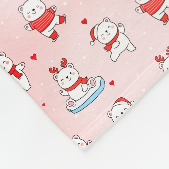 Navidades de oso polar sin soldadura (Esquina)