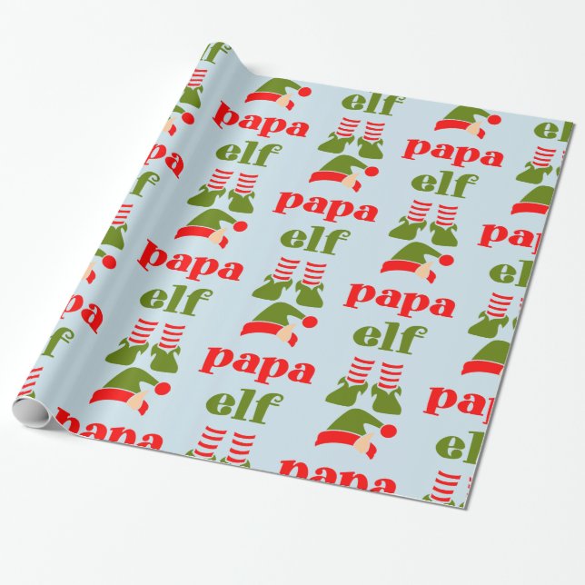 Navidades DE PADRE ENVÍAN PAPEL "PAPA ELF" (Desenrollado)