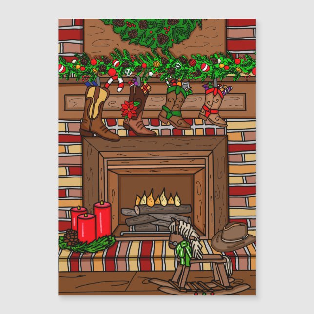 Navidades de país | Existencias de botas de Cowboy (Anverso)