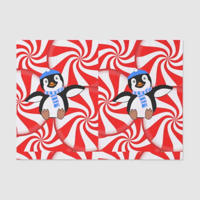 Navidades de papel de tejido decorativo (Anverso)