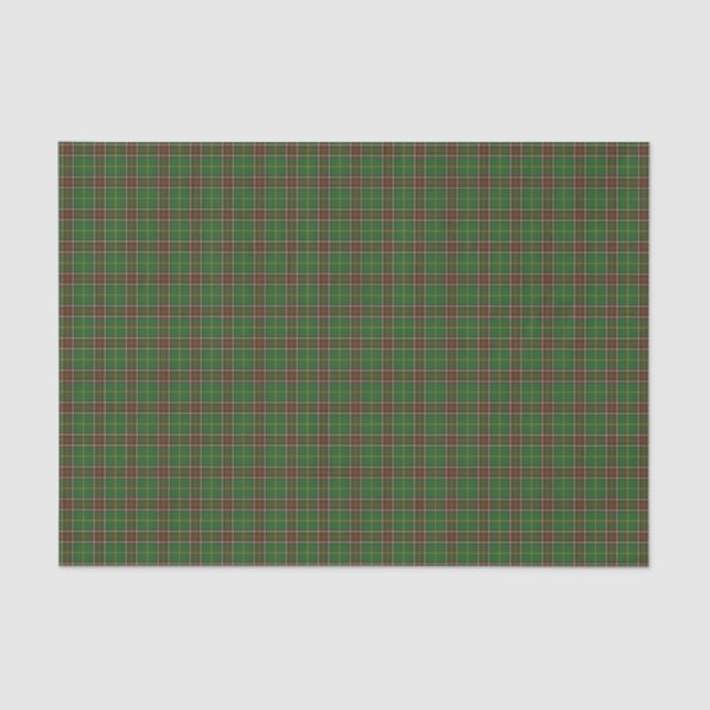 Navidades de papel de tejidos Newfoundland tartan  (Anverso)