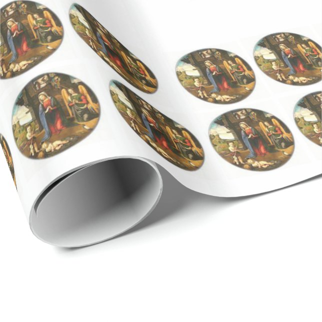 Navidades de papel envuelto (Esquina del rollo)