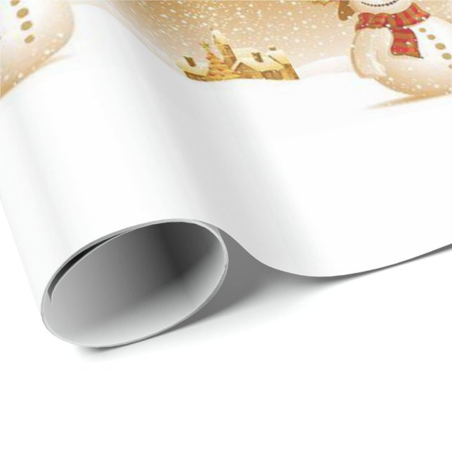 Navidades de papel envuelto (Esquina del rollo)