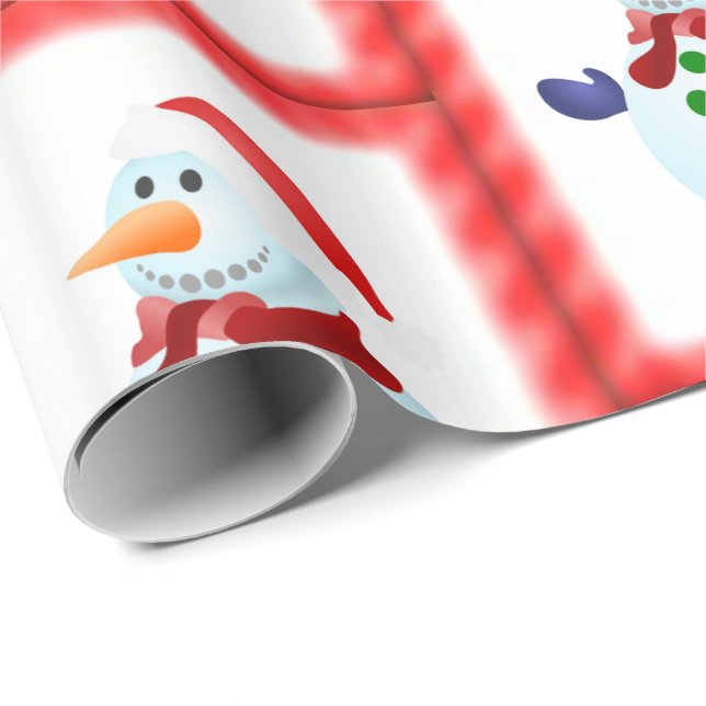 Navidades de papel envuelto (Esquina del rollo)